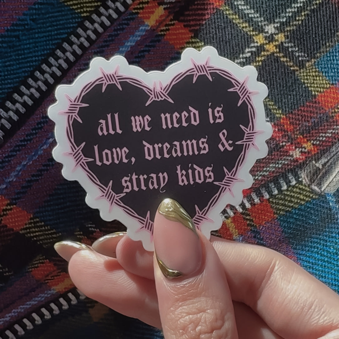 Love, Dreams and SKZ sticker