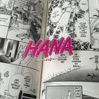 HANA clear vinyl sticker