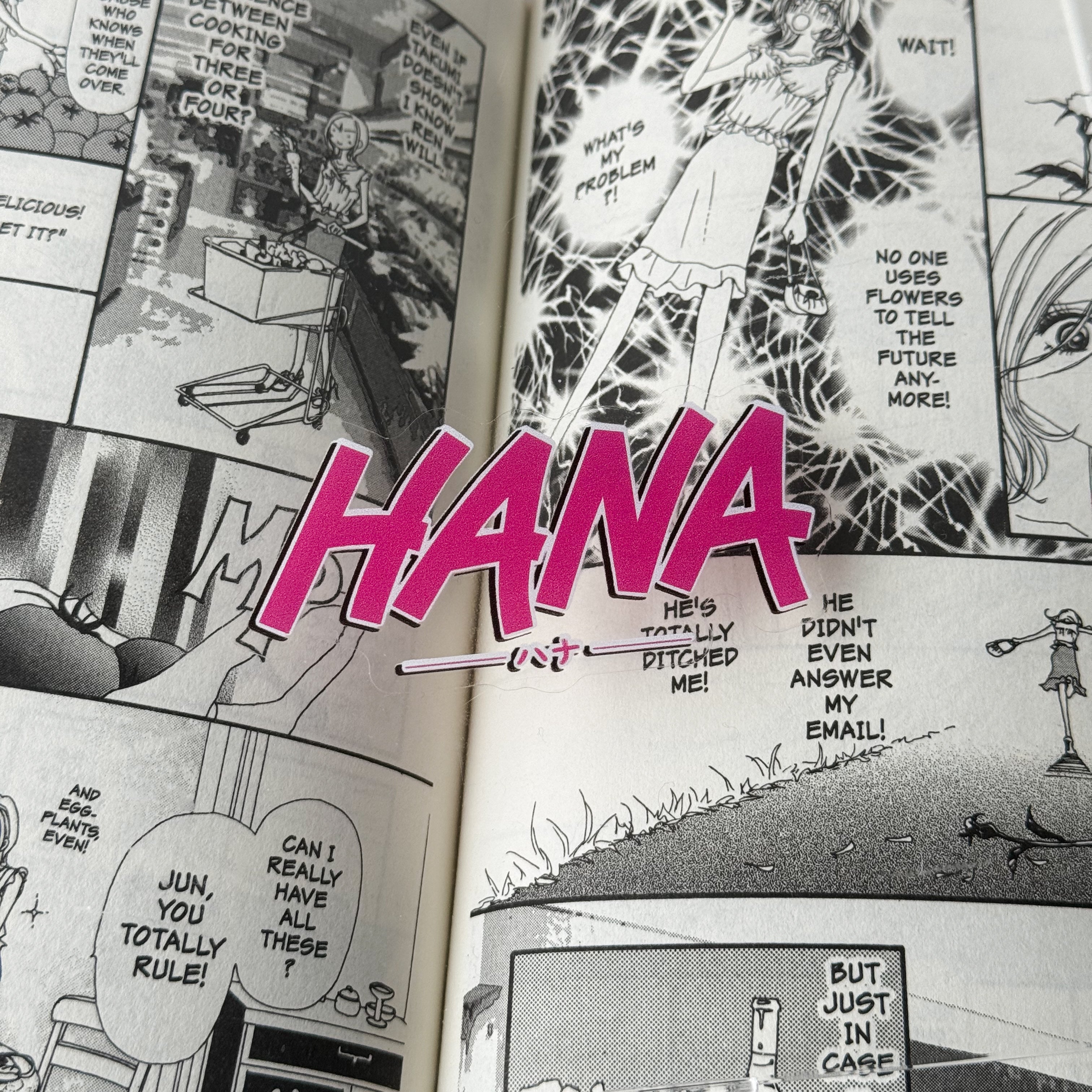 HANA clear vinyl sticker