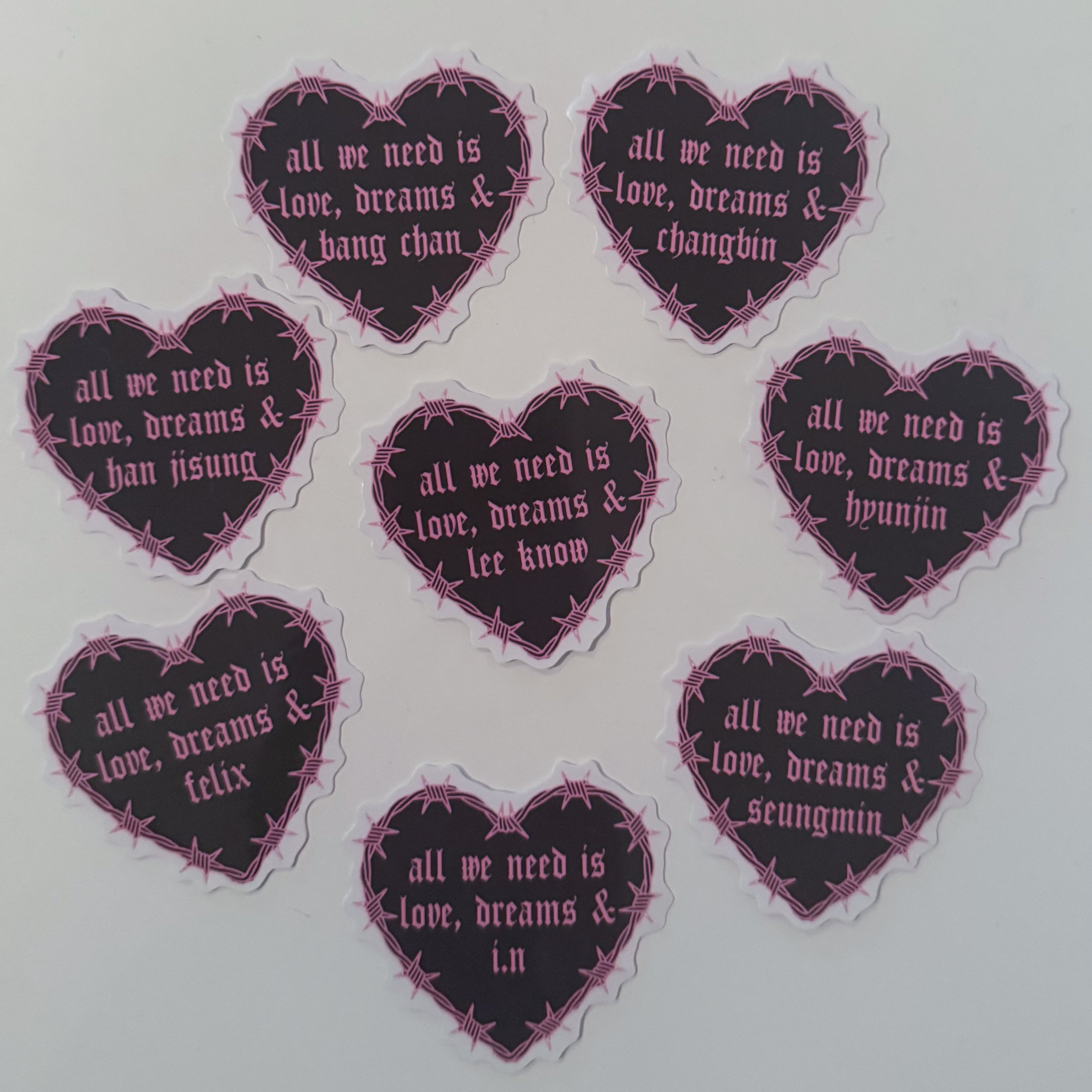 Love, Dreams and Your Bias sticker